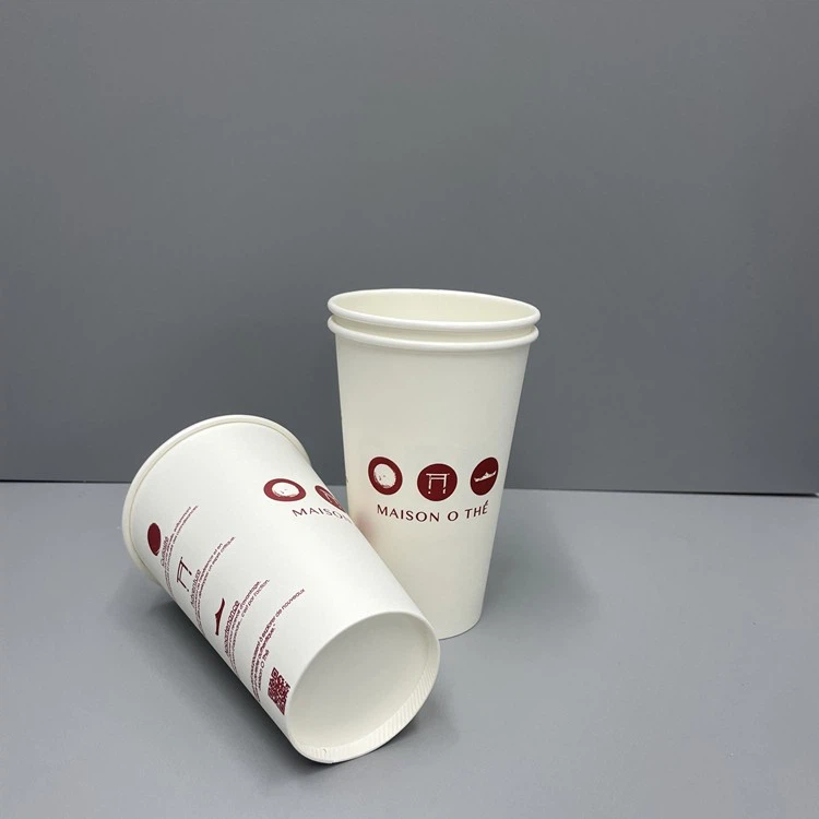 16 oz paper coffee cups with lids