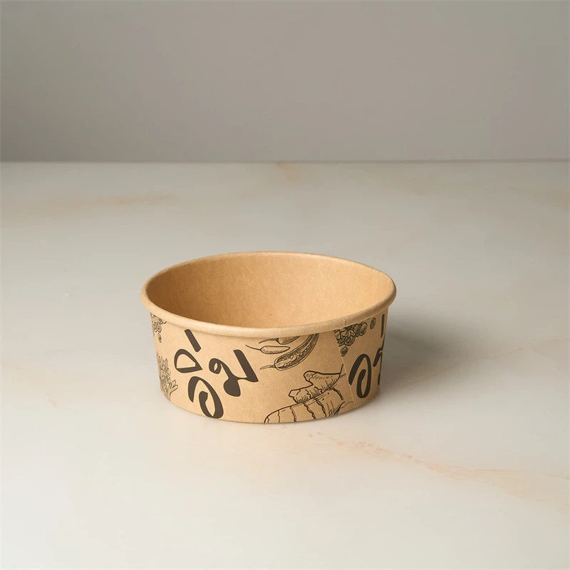 Personalized Kraft Paper Bowl
