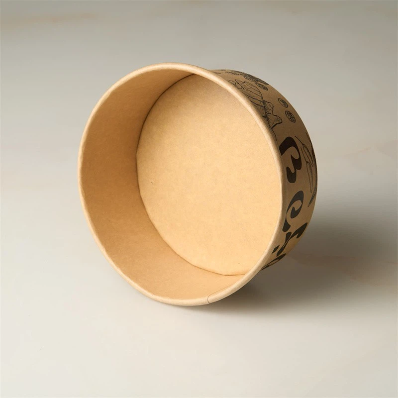 Personalized Kraft Paper Bowl